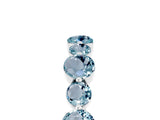 White gold Round Aquamarine Scalloped Prong Set Eternity Band_23