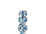 White gold Round Aquamarine Shared Prong Eternity Band_11
