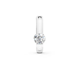 White gold Round Bezel-Set Diamond Pendant_14