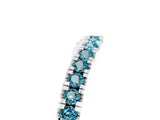 White gold Round Blue Topaz Pavé Curved Band with Shared Prong Setting_11