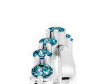 White gold Round Blue Topaz Prong-Set Crossover Band_14