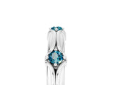 White gold Round Blue Topaz Prong Set Milgrain Eternity Band_11