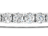 Silver 4.22 Carat F-G VS-SI Round Brilliant Diamond Tennis Bracelet with Prong Setting