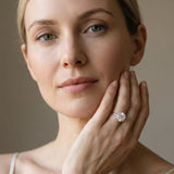 White gold Round Brilliant Solitaire Engagement Ring with Six-Prong Setting and Classic Band_55