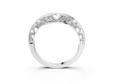 White gold Round Channel-Set Diamond Contour Band_15