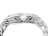 White gold Round Channel-Set Diamond Contour Band_16