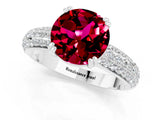 White gold Round Cut Cut Diamond Milgrain Marquise Band with Prong Setting_1
