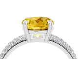 White gold Round Cut Cut Diamond Milgrain Marquise Band with Prong Setting_4