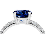 White gold Round Cut Cut Diamond Milgrain Marquise Band with Prong Setting_4