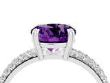 White gold Round Cut Cut Diamond Milgrain Marquise Band with Prong Setting_4