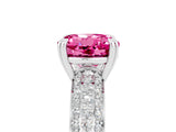 White gold Round Cut Cut Diamond Milgrain Marquise Band with Prong Setting_5