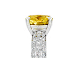 White gold Round Cut Cut Diamond Milgrain Marquise Band with Prong Setting_5