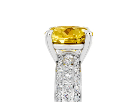 White gold Round Cut Cut Diamond Milgrain Marquise Band with Prong Setting_5