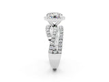 White gold Round Cut Cut Halo Split Shank Prong Setting Ring_14