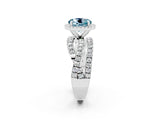 White gold Round Cut Cut Halo Split Shank Prong Setting Ring_14
