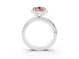 White gold Round Cut Cut Halo Split Shank Prong Setting Ring_15