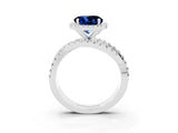 White gold Round Cut Cut Halo Split Shank Prong Setting Ring_15