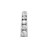 White gold Round Cut Diamond Channel Set Eternity Band_17