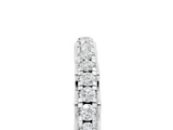 White gold Round Cut Diamond Prong Set Eternity Band_17