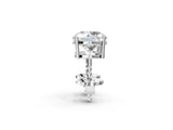 10K White Gold 0.51 Carat E VS Round Diamond Stud Earrings