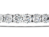 White gold Round Cut Diamond Tennis Bracelet with Four-Prong Setting_3
