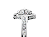 White gold Round Cut Halo Pave Split Shank Prong Setting Ring_49