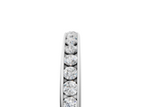 White gold Round Diamond Channel Set Comfort Fit Band_17