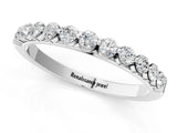 White gold Round Diamond Channel Set Eternity Band_13