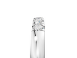White gold Round Diamond Channel Set Half Eternity Band_17