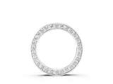 White gold Round Diamond Channel Set Pendant_3