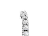 White gold Round Diamond Curved Pavé Wedding Band with Shared Prong Setting_29