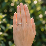 White gold Round Diamond Eternity Band with Pavé Setting_41