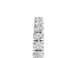 White gold Round Diamond Eternity Band with Prong Setting_25