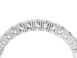 White gold Round Diamond Half-Eternity Band with Shared Prong Setting_37