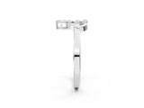 White gold Round Diamond Milgrain Eternity Band with Channel Setting_26
