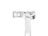 White gold Round Diamond Milgrain Eternity Band with Channel Setting_29