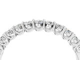White gold Round Diamond Pavé Half-Eternity Band_16