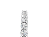 White gold Round Diamond Pavé Half-Eternity Band_17