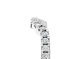 White gold Round Diamond Pavé-Set Contoured Wedding Band_29