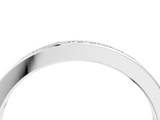 White gold Round Diamond Pavé Set Eternity Band with Channel Setting_16