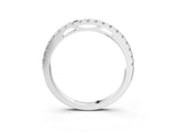 White gold Round Diamond Pavé Set Eternity Band_13