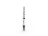 White gold Round Diamond Pavé Set Half-Eternity Band_20