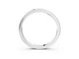 White gold Round Diamond Pavé Set Half-Eternity Band_21