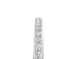 White gold Round Diamond Pavé Set Half-Eternity Band_23