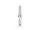 White gold Round Diamond Pave Eternity Band with Shared Prong Setting_12