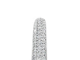 White gold Round Diamond Pave Eternity Band with Shared Prong Setting_15