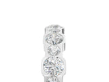 White gold Round Diamond Promise Ring with Round Diamond Accents_5