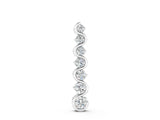 White gold Round Diamond S-Curve Prong Set Pendant_6