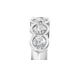 White gold Round Diamond Scalloped Bezel Set Eternity Band_17
