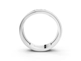 White gold Round Diamond Seven-Stone Channel Set Mens Band_3